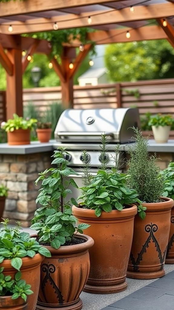 aesthetic culinary planting spaces