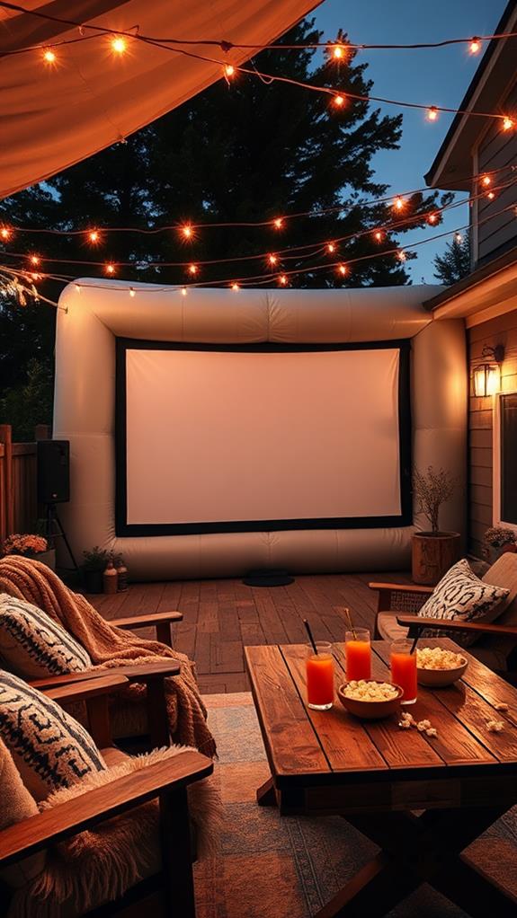 alfresco film screening event