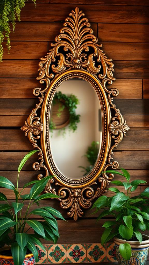 antique mexican decorative mirrors