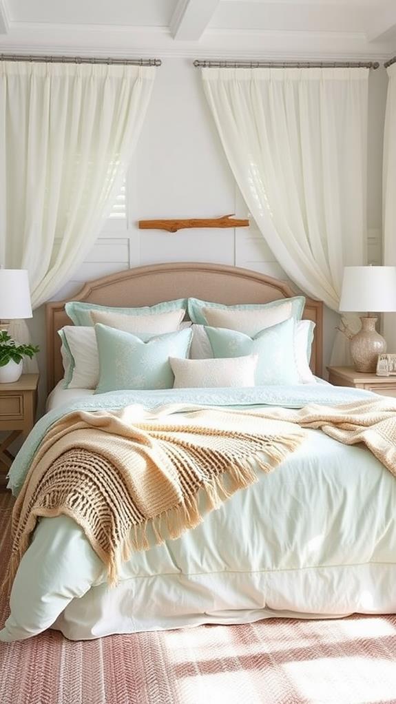 beach inspired bedding collection