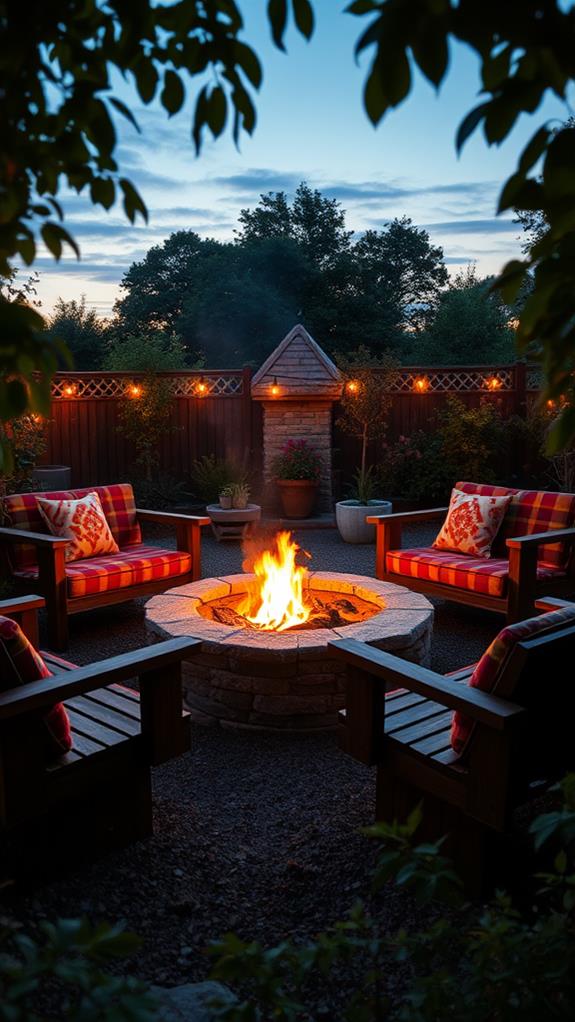 build a backyard firepit