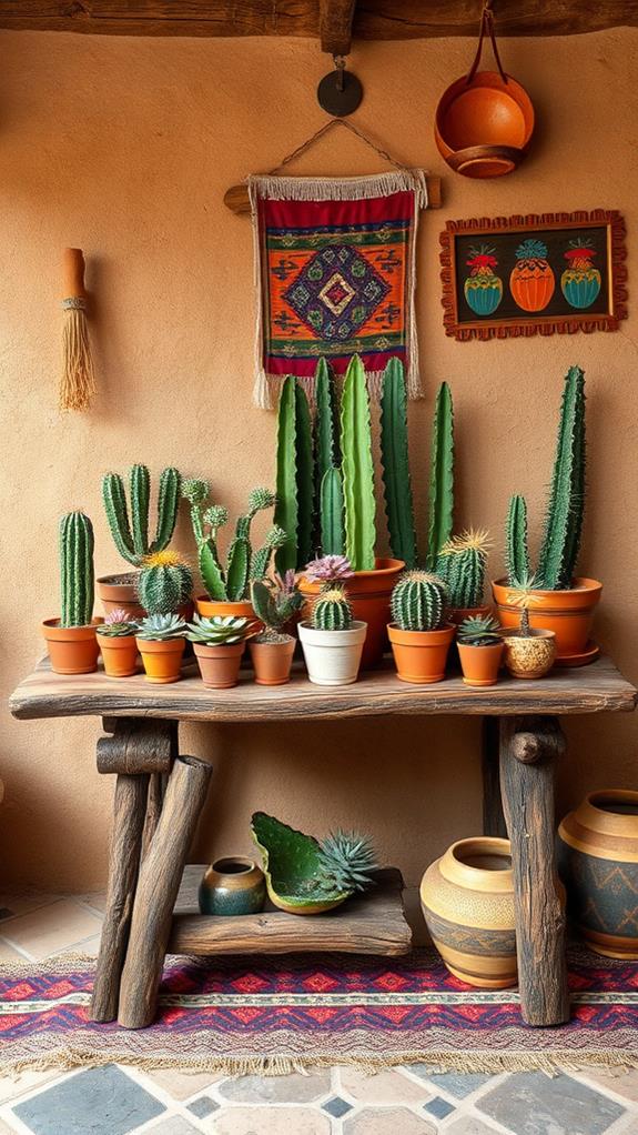 cacti and succulent pots