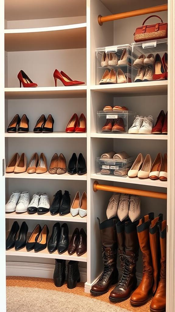 categorize footwear by style