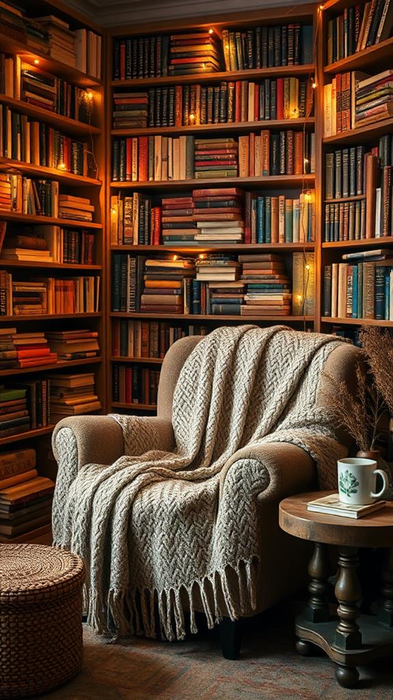 comfortable bookworm retreats