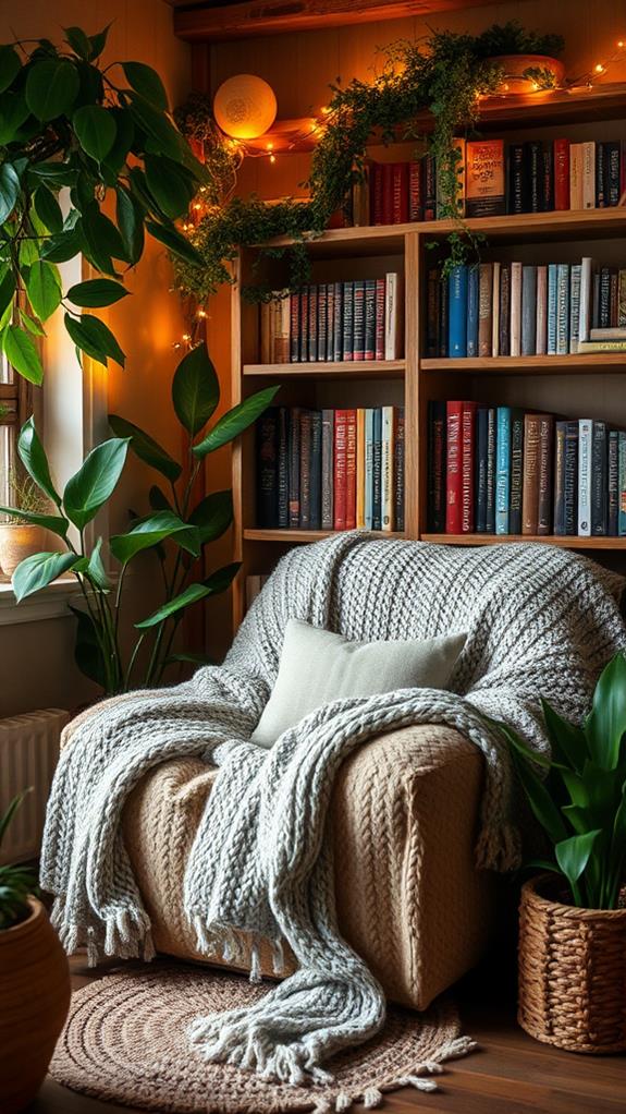 comfortable literary sanctuary