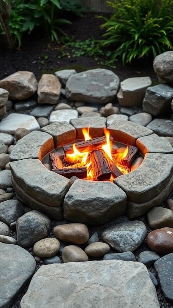 cozy outdoor fire pits