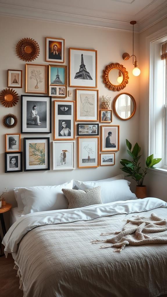 create a gallery wall