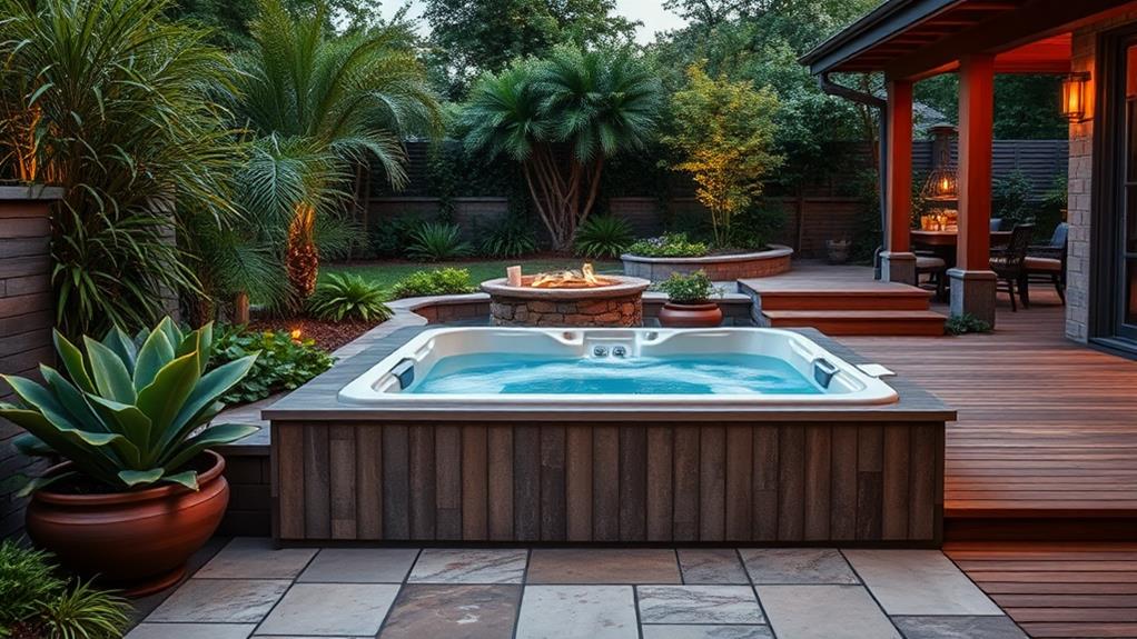 creative hot tub designs