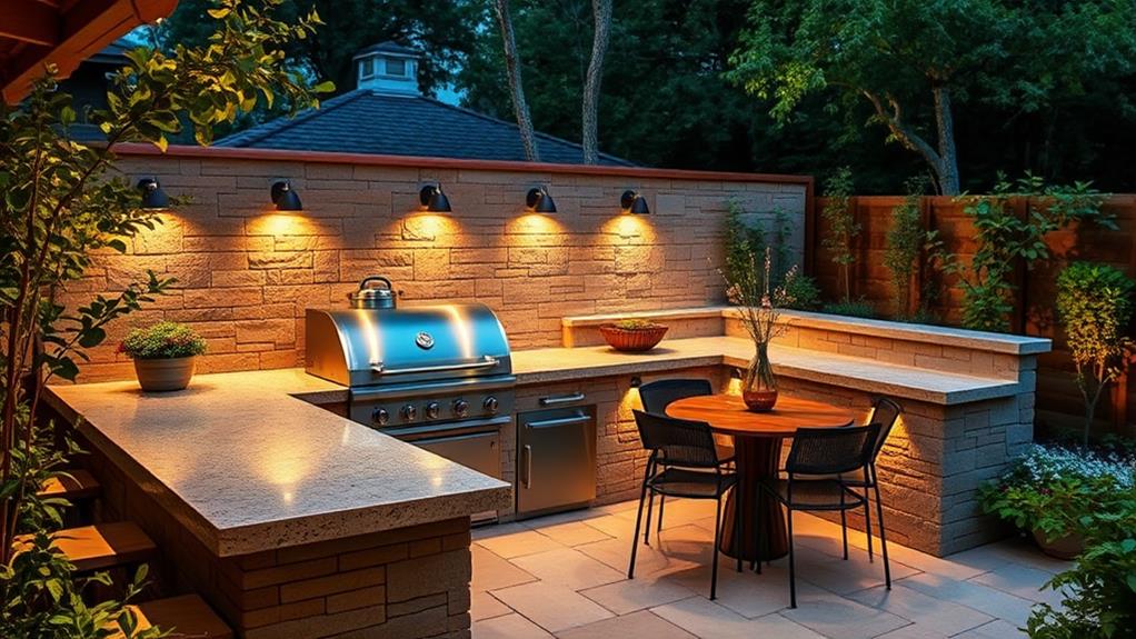 creative outdoor cooking spaces