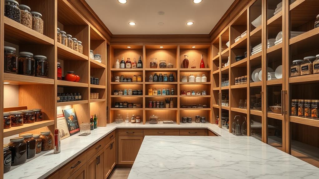 creative walk in pantry solutions