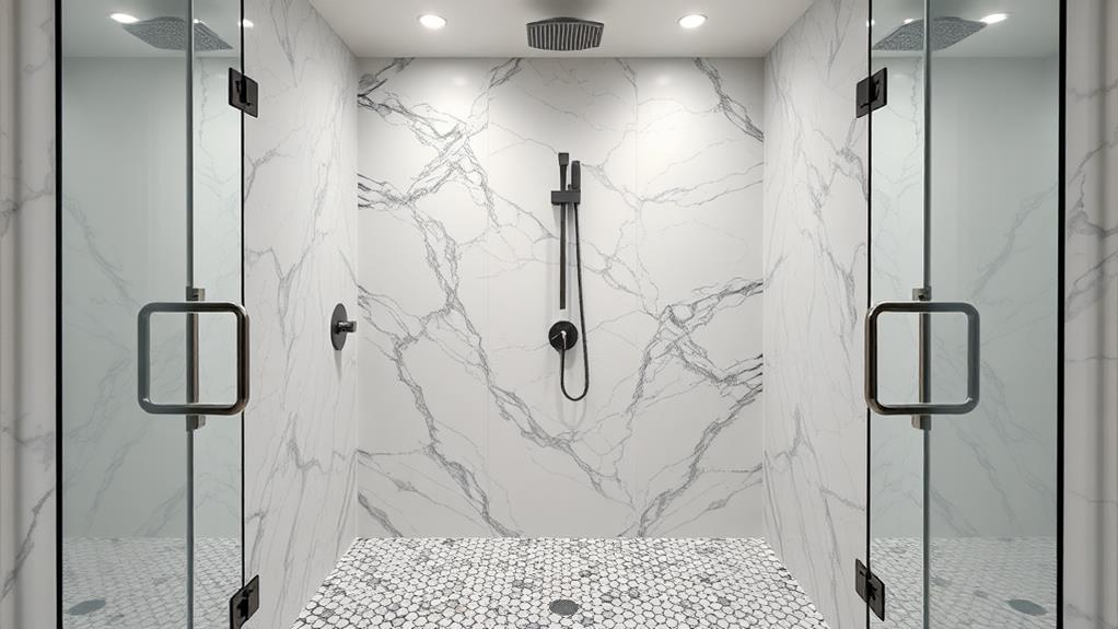 creative walk in shower designs