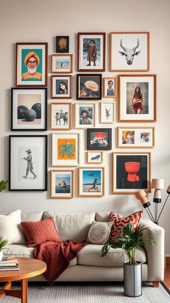 custom art display ideas