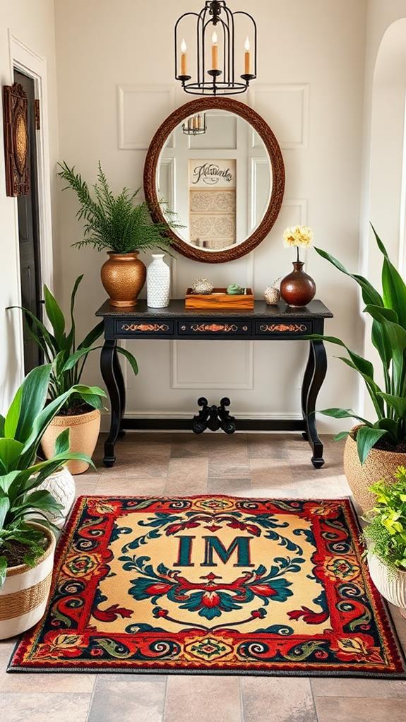 customizable entryway floor decor