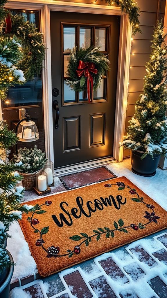 customizable entryway floor mats