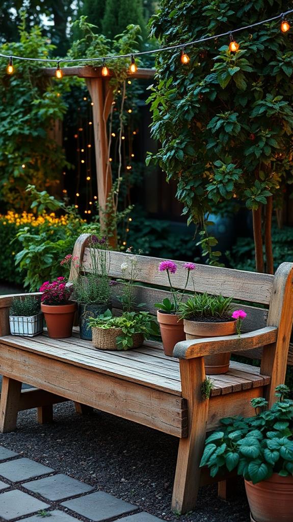 diy garden bench project