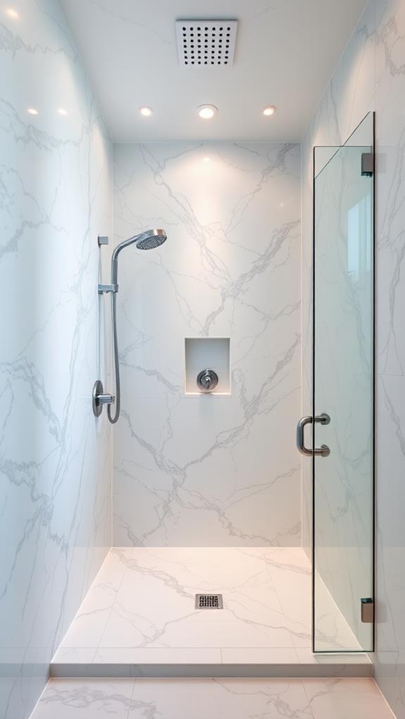 elegant marble surface design