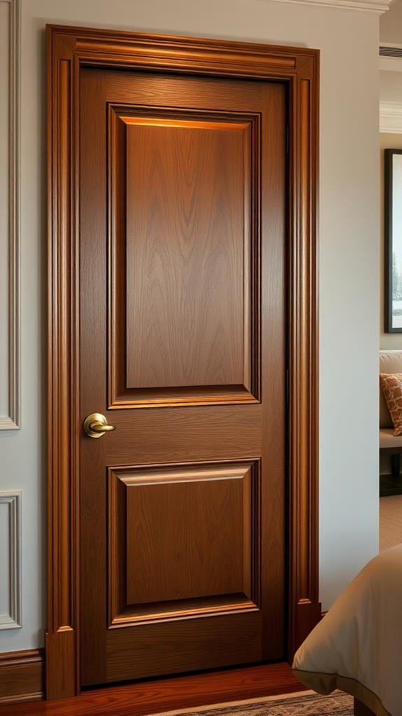 elegant wooden door design