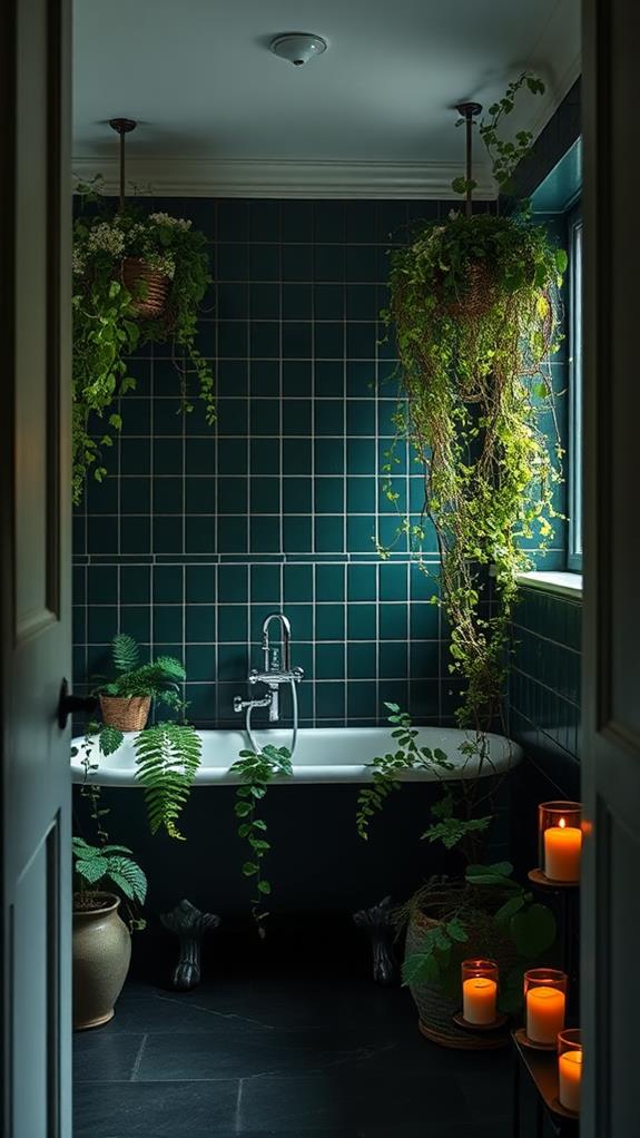 enhancing space with foliage