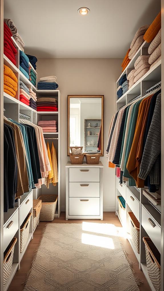 evaluate your wardrobe storage