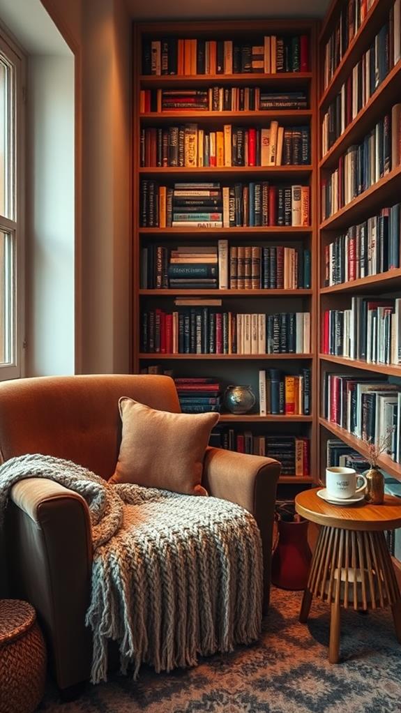 inviting literary retreat spaces