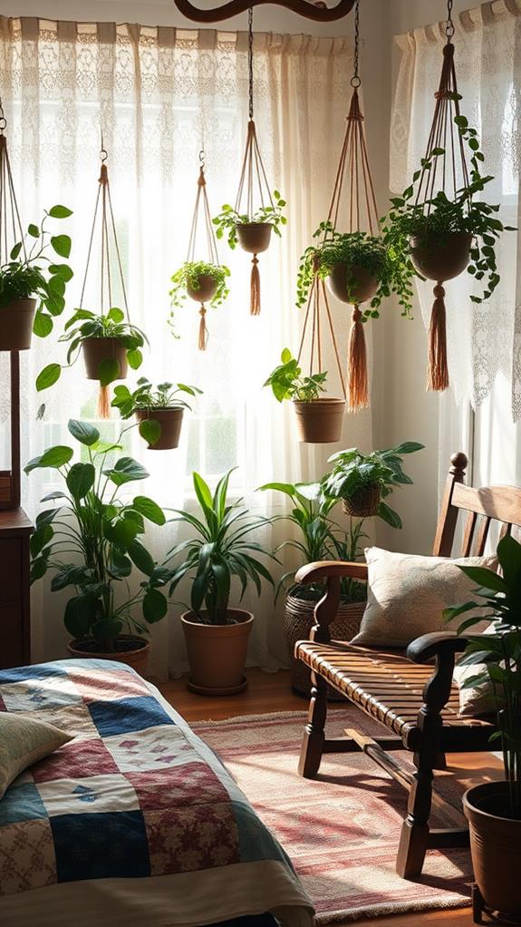 lush indoor plant collection