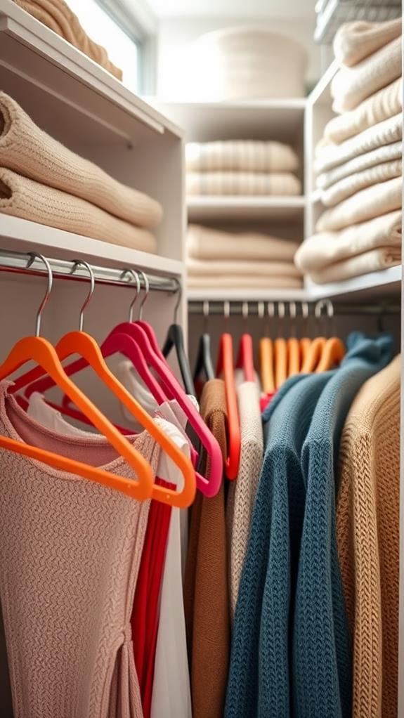 maximize closet space efficiently