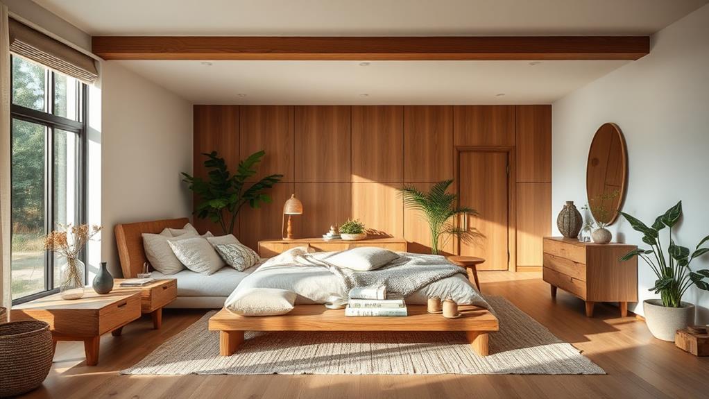 organic modern bedroom inspiration