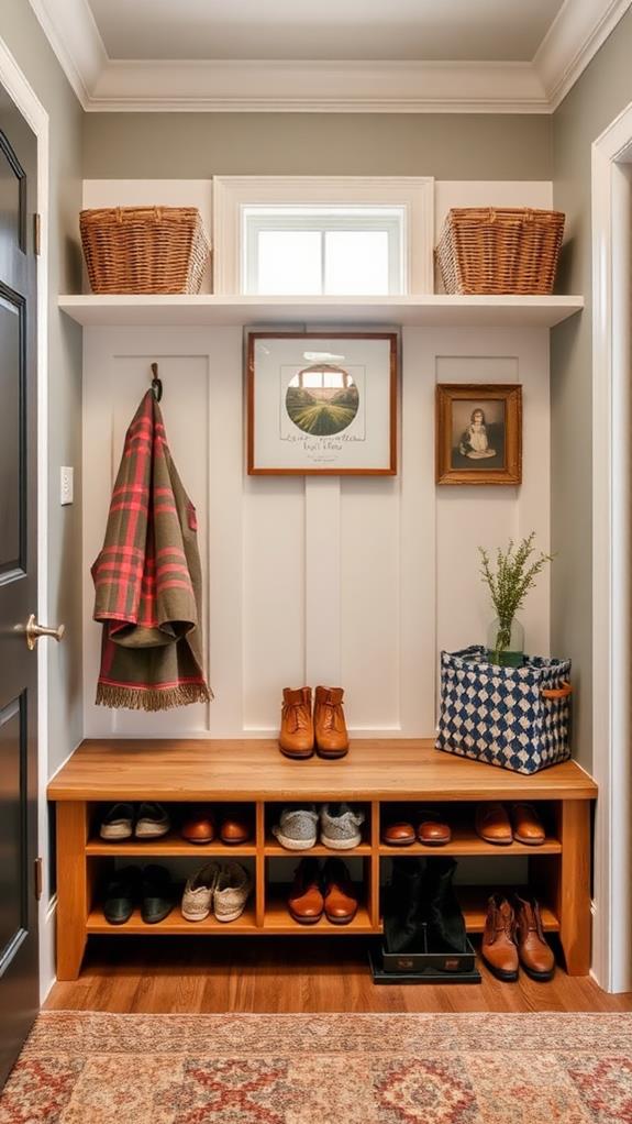 organized footwear storage ideas