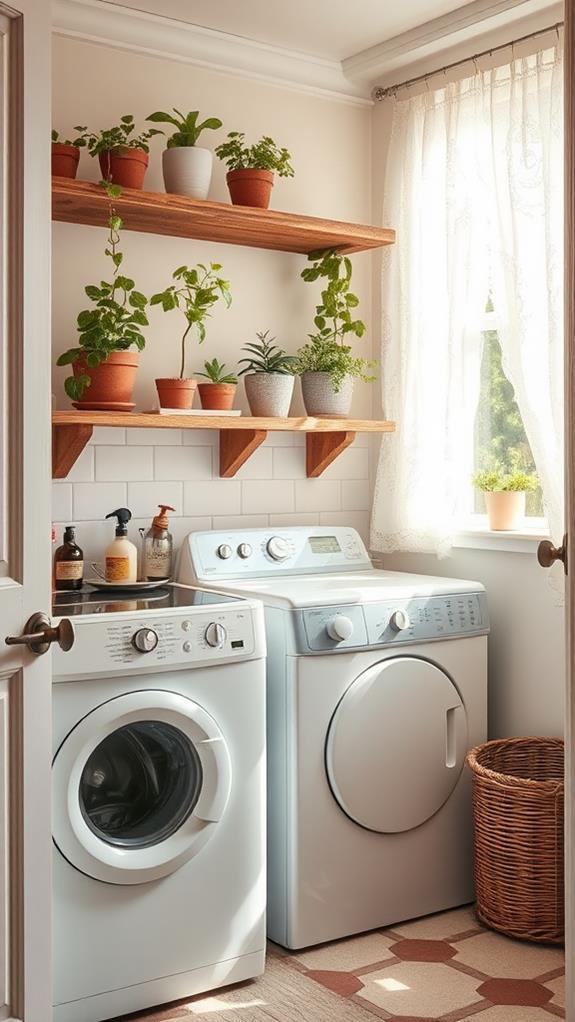 retro inspired laundry appliances