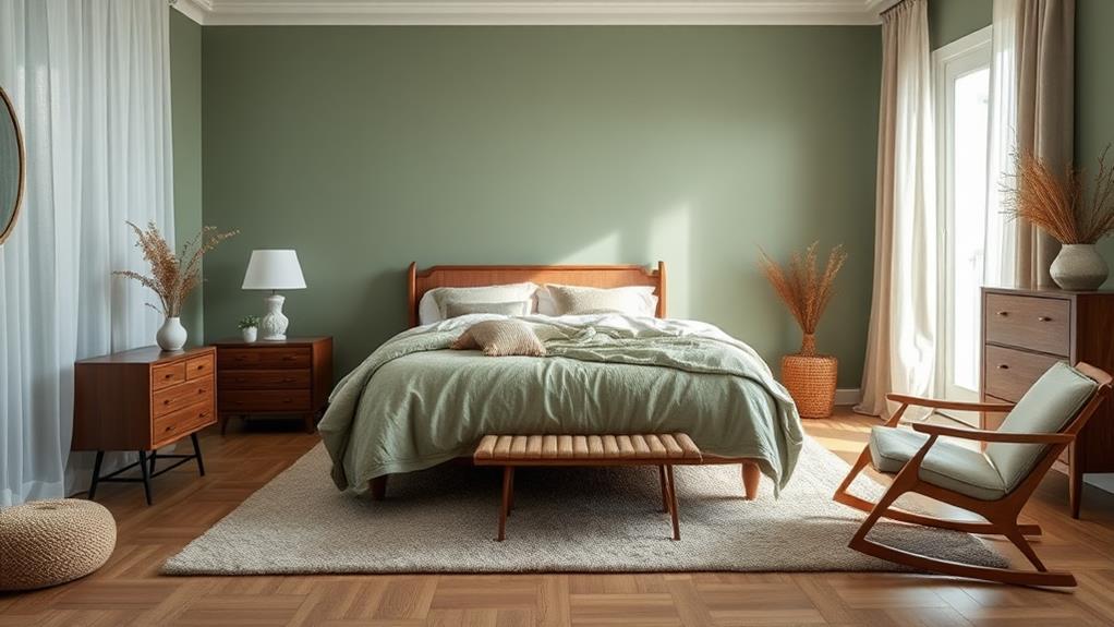 sage green bedroom inspiration