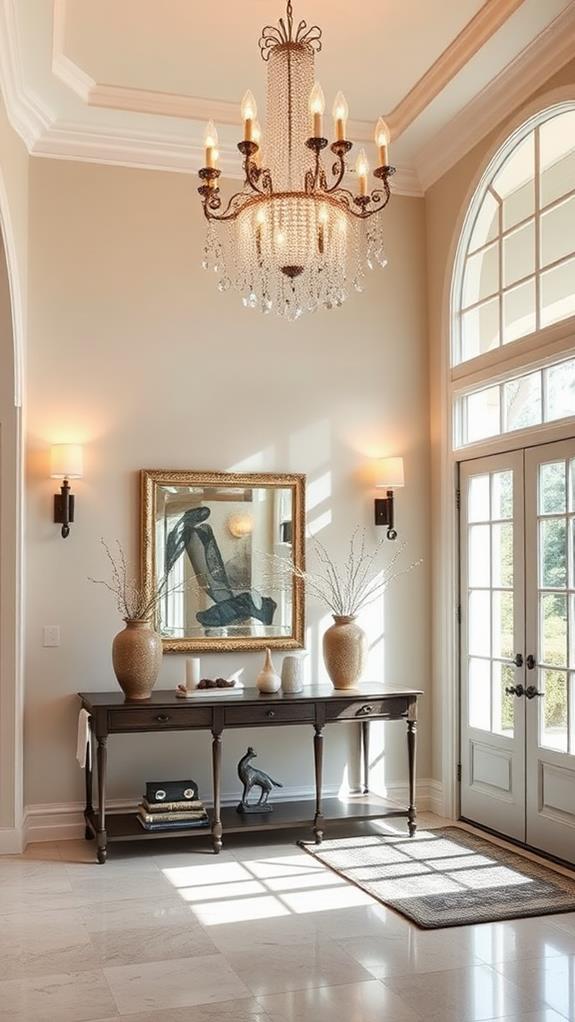 stylish entryway lighting designs