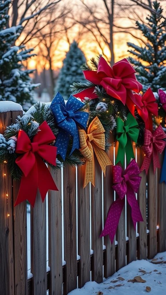 vibrant holiday gift decorations