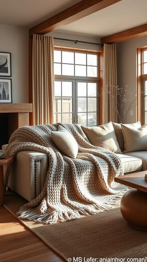 warm and soft blankets