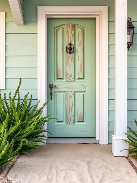 coastal inspired front door colors