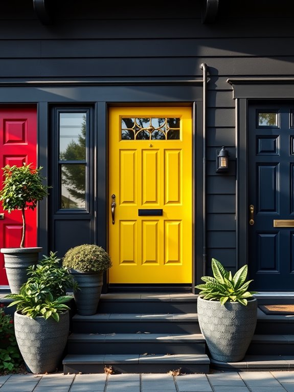 colorful front door inspiration