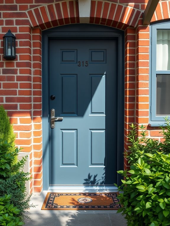 contemporary slate blue hue