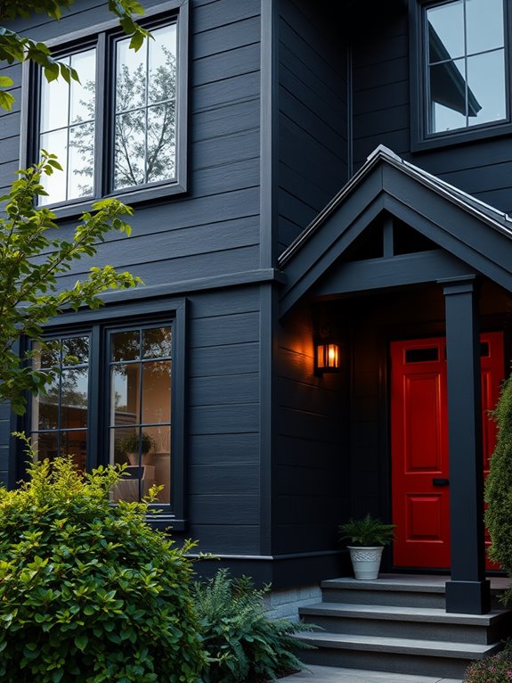 dark house color inspiration