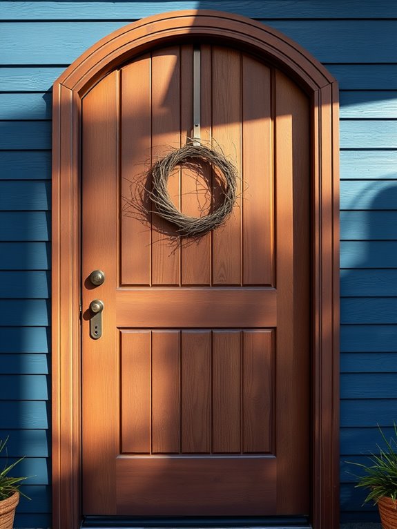 earthy natural wood tone