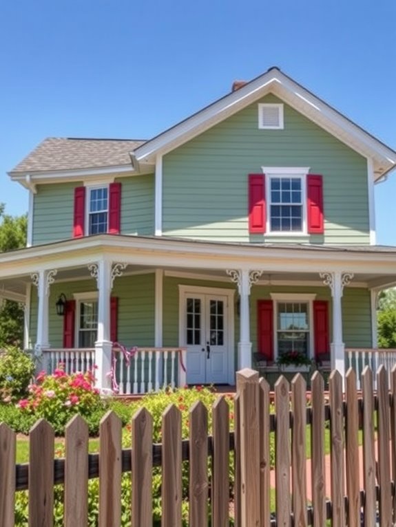 farmhouse exterior paint inspiration