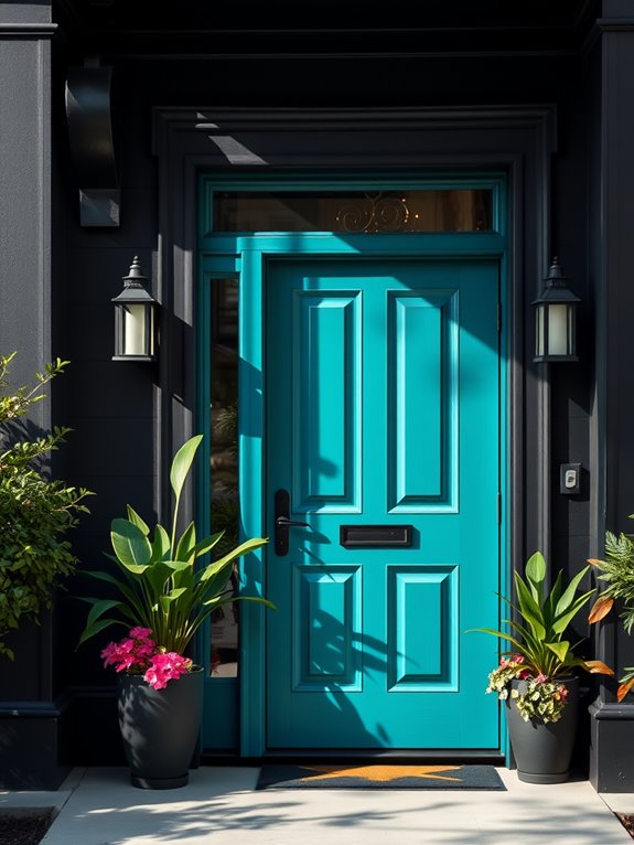 stylish aqua color trend