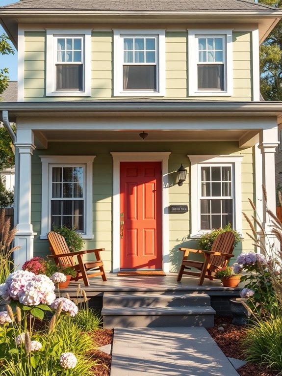 vibrant exterior color schemes