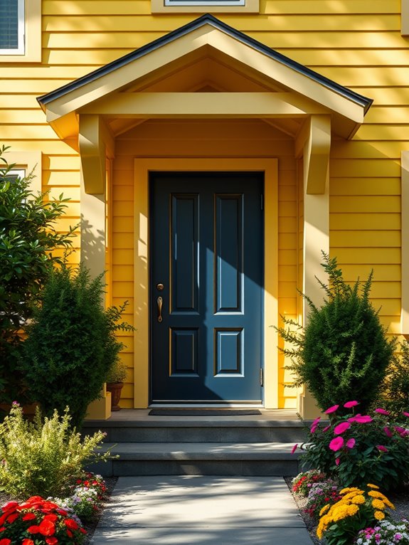 vibrant front door inspiration