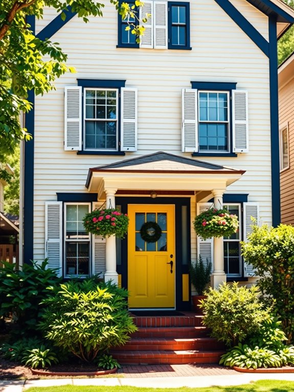 yellow door color ideas