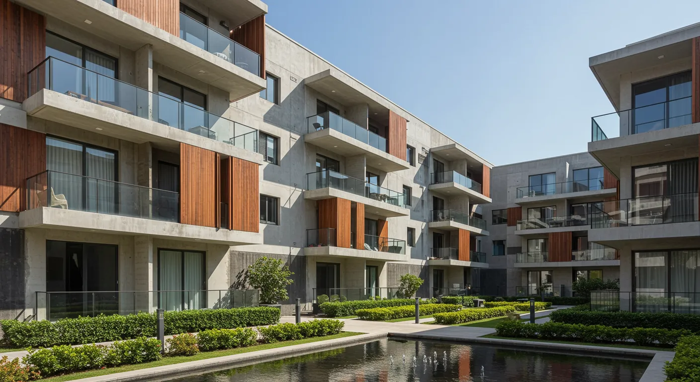 25+ Stylish Luxury Apartment Exteriors That Feel Effortlessly Chic - Ground Floor Luxury Apartment Exterior Design