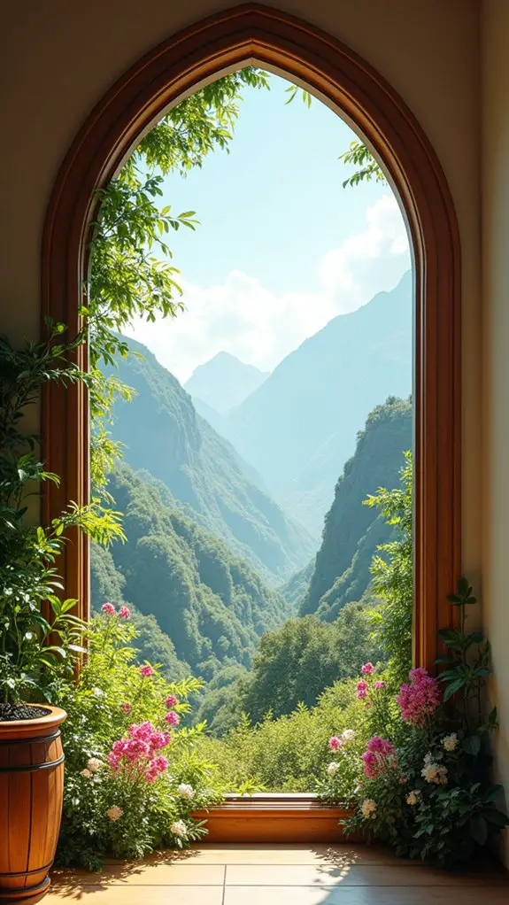 arched windows enhance aesthetics