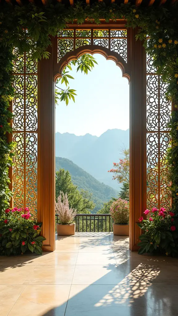 artistic decorative window screens