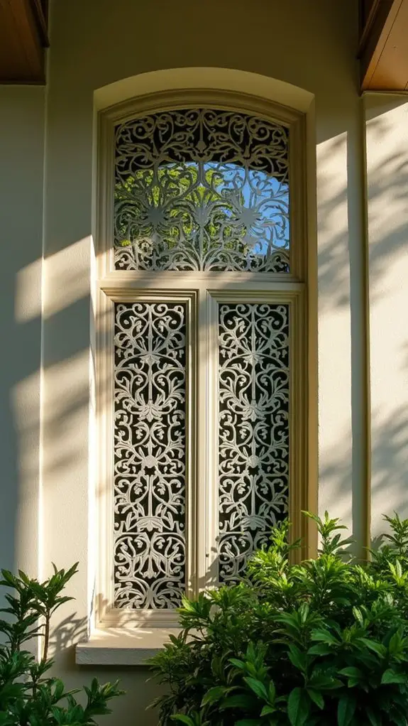 artistic outdoor privacy screens