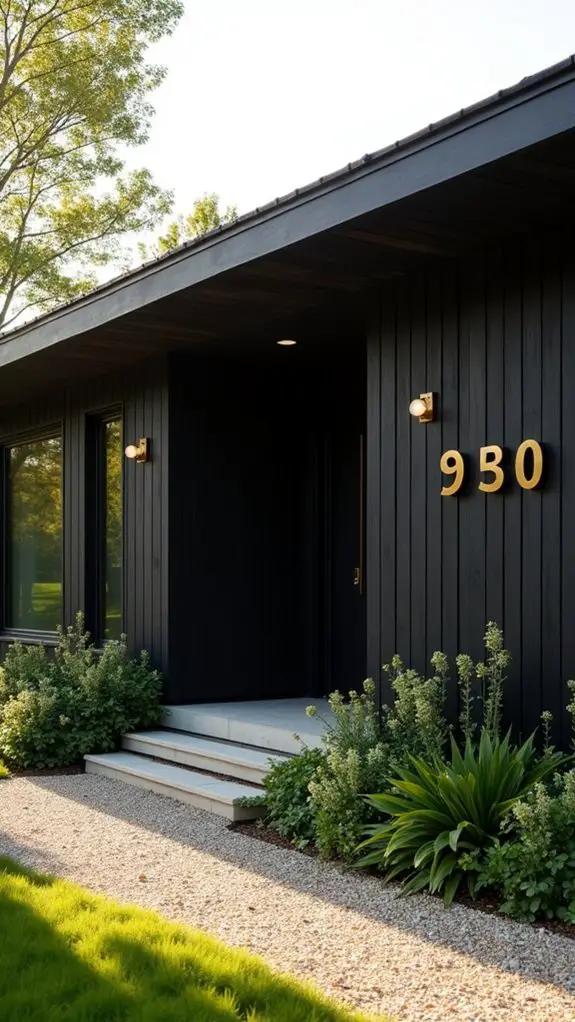 artistic personalized house numbers