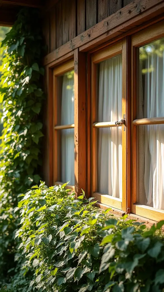 authentic wood clad windows