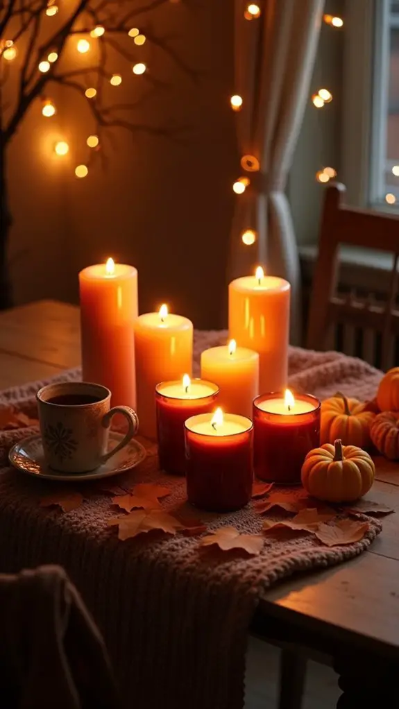 autumn inspired scented ambiance
